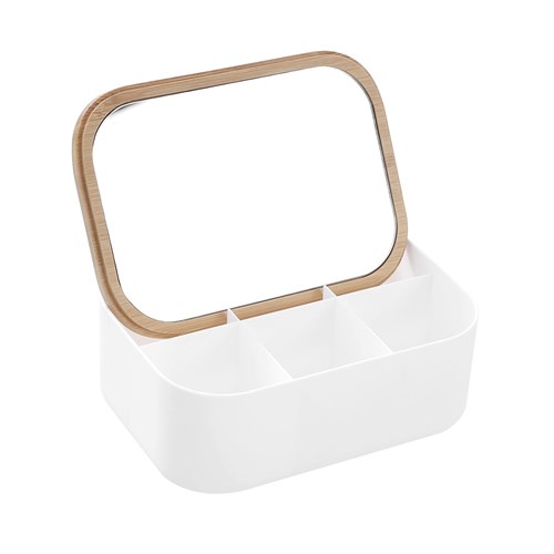 BANO ORGANISER BOX W/MIRROR