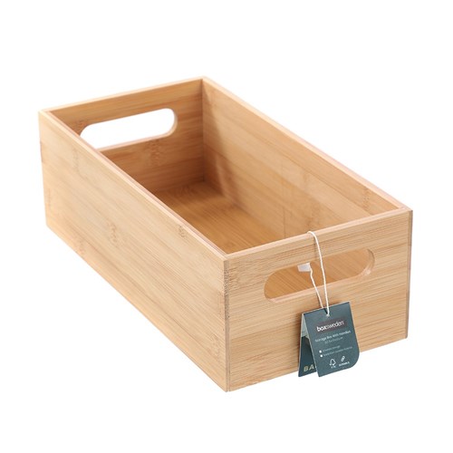 bamboo toy box