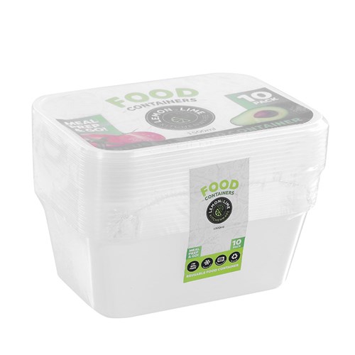 REUSABLE FOOD CONTAINER RECT