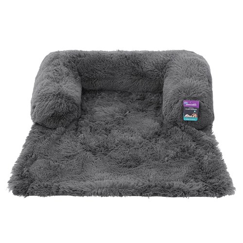 CALMING PLUSH LOUNGER GREY