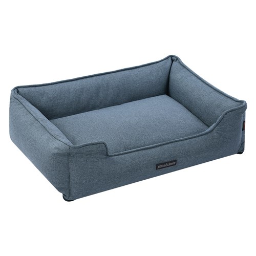 PIA WALLED PET BED LGE DENIM