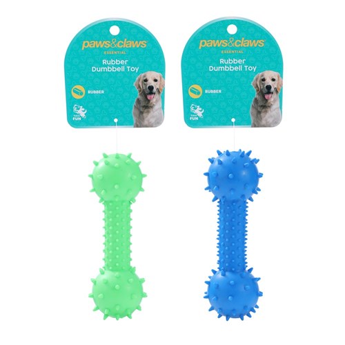 TPR DUMBELL PET TOY 14.5X5CM