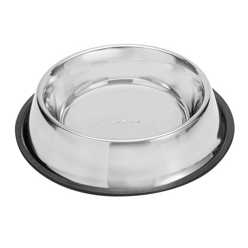 STAINLESS STEEL PET BOWL BLACK