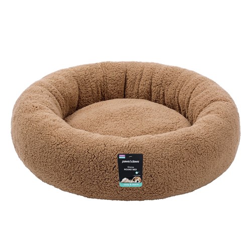 SHERPA ROUND PET BED LARGE