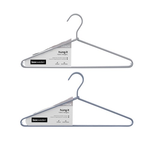 HANGIT FABRIC HANGERS 3PK