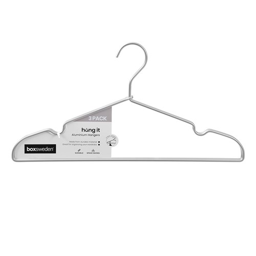 HANGIT ALUMINIUM HANGERS 3PK