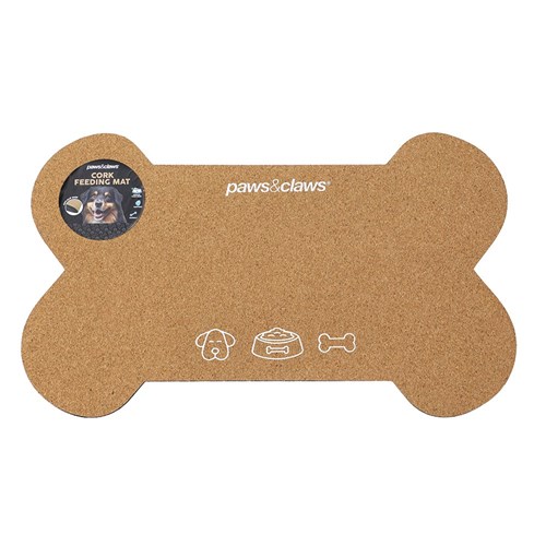 CORK FEEDING MAT BONE