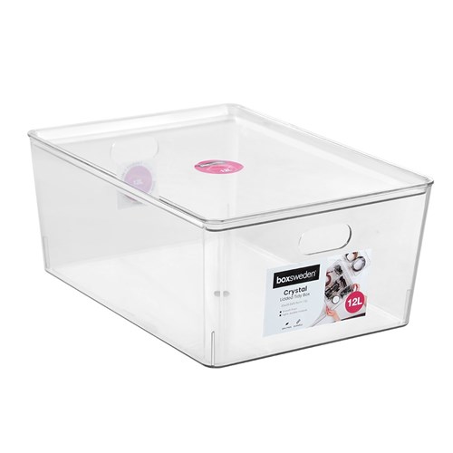 CRYSTAL TIDY BOX 12L