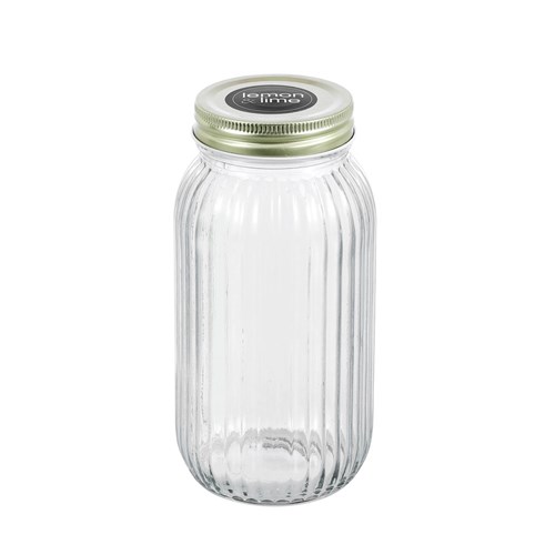 ROMA RIBBED CONSERVE JAR 800ML