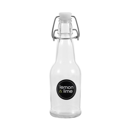 GLASS CLIP BOTTLE 250ML