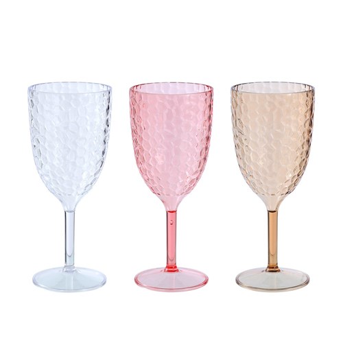 PEBBLE DECO WINE GOBLET 360ML