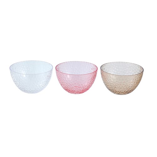 PEBBLE DECO SERVING BOWL