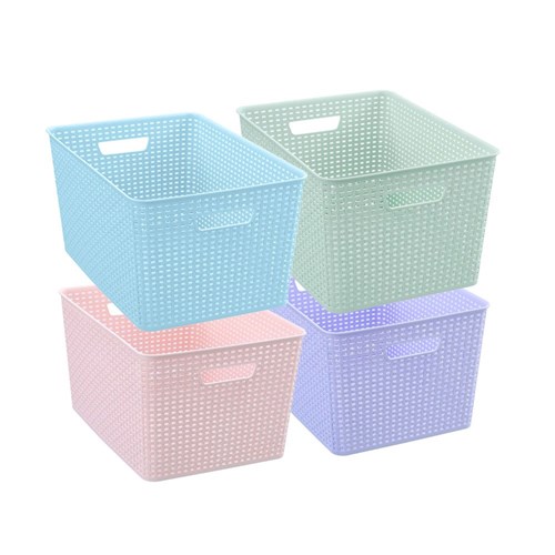 WOVEN STORAGE BASKET 22L