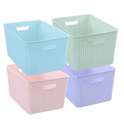 WOVEN STORAGE BASKET 32L