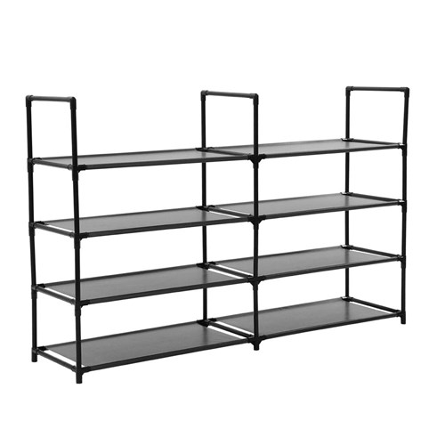 SHOE RACK 4 TIER DOUBLE