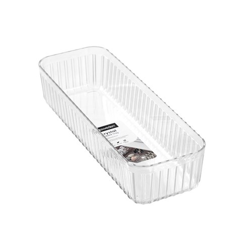 CRYSTAL RIBBED TRAY