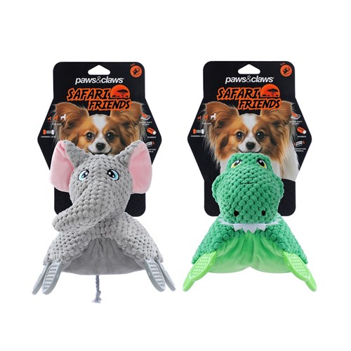 PLUSH ANIMALS W/ TPR FEET