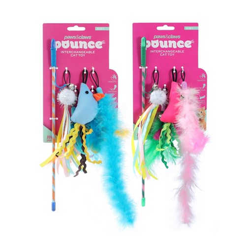 POUNCE CAT DANGLER TOY 5 IN 1