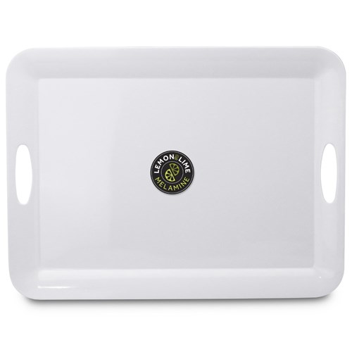 MELAMINE TRAY WITH HANDLES