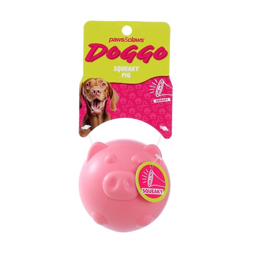 DOGGO SQUEAKY PIG 8.5CM