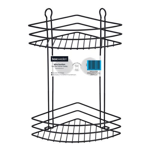 WIRE SUCTION TWO TIER CORNER