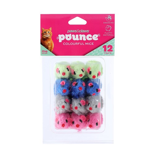 POUNCE COLOURFUL MICE VARIETY