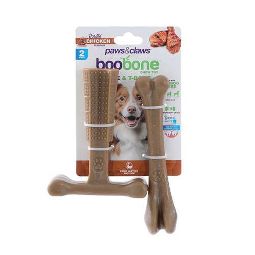 BOOBONE LGE 2PK BONE+TBONE