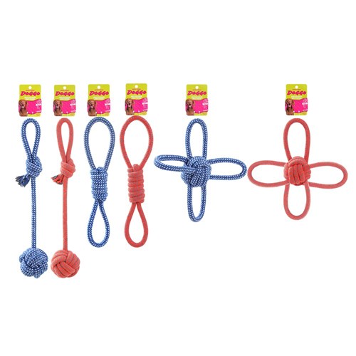DOGGO KNOTTED WOVEN ROPE