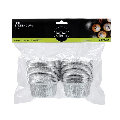 FOIL BAKING CUPS 40PK