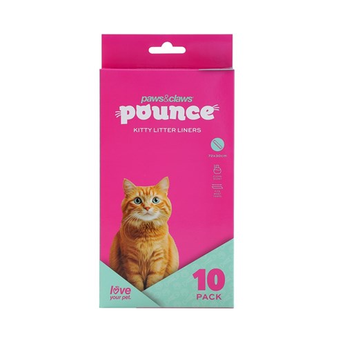POUNCE KITTY LITTER LINERS