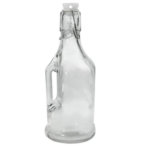 GLASS CLIP BOTTLE 350ML