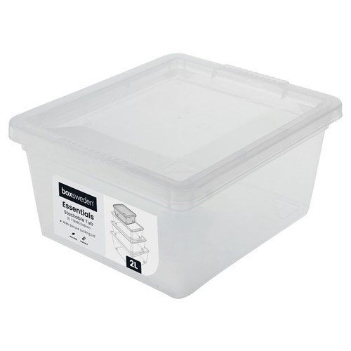 ESSENTIALS STACKABLE TUB 2L