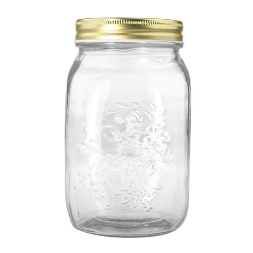 ROMA GLASS CONSERVE JAR 1L