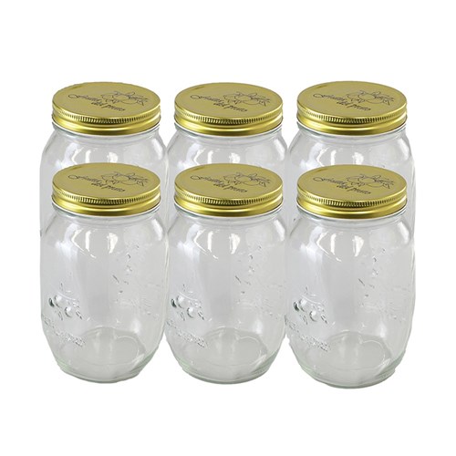 ROMA GLASS CONSERVE JARS