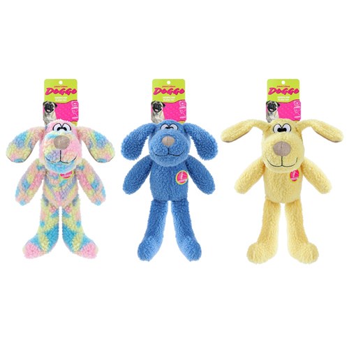 DOGGO SHERPA PUP PLUSH 3 ASSTD