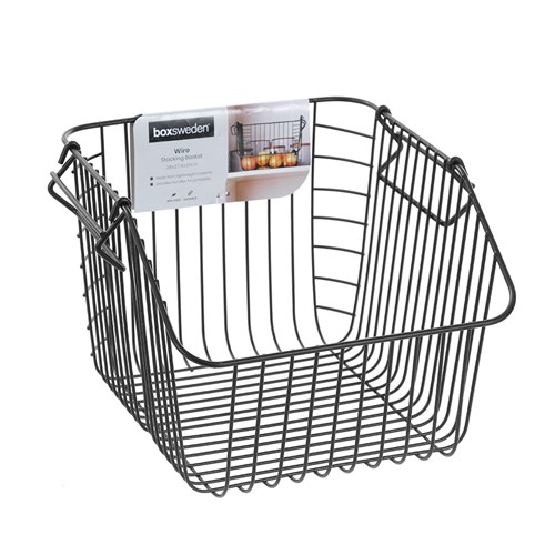 WIRE STACKING BASKET