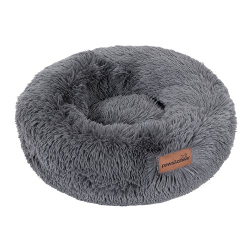 CALMING PLUSH BED GREY SMALL