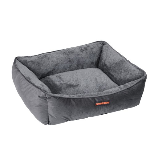 LUX WALLED BED GREY SMALL