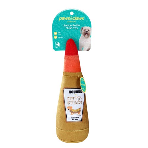 PLUSH MUSTARD BOTTLE