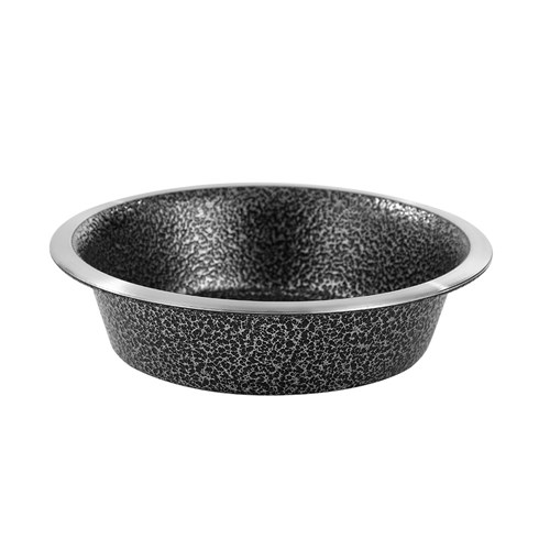 S/STEEL PET BOWL SPECKLED