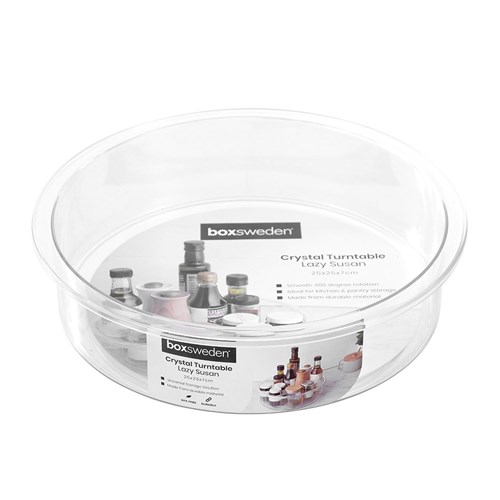 CRYSTAL LAZY SUSAN 25CM