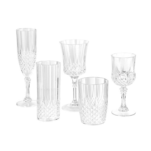 CRYSTAL DECO TUMBLER 400ML