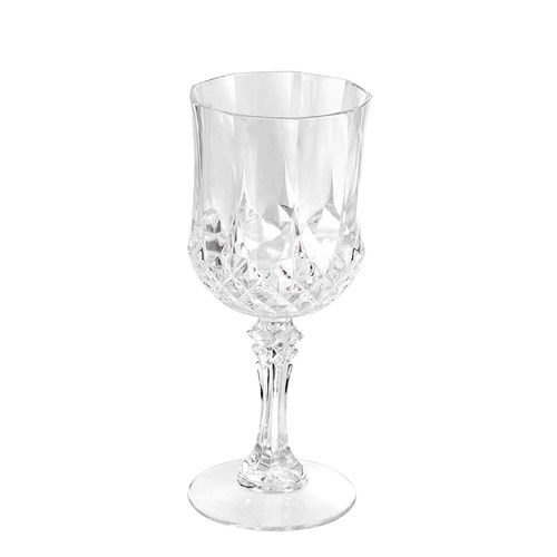 CRYSTAL DECO WINE GLASS 220ML