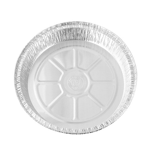 FOIL TRAY ROUND W/ PLASTIC LID
