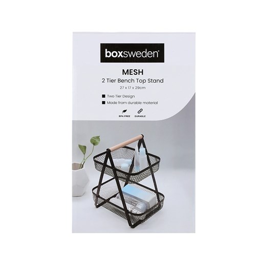 MESH 2 TIER BENCH TOP STAND