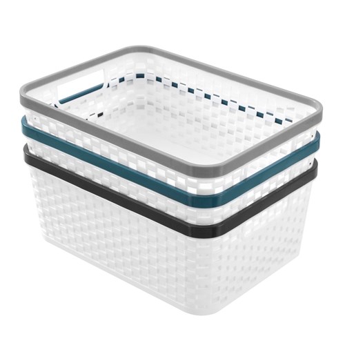 BRIK BASKET LGE 30X21.5X12CM