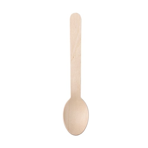 ECO WOODEN SPOONS 15.5CM 12PK
