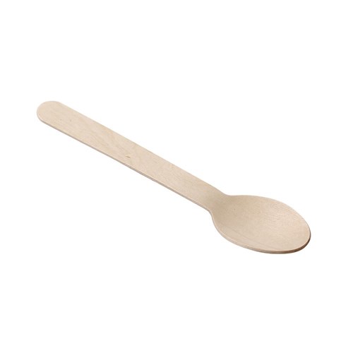 ECO WOODEN SPOONS 15.5CM 12PK