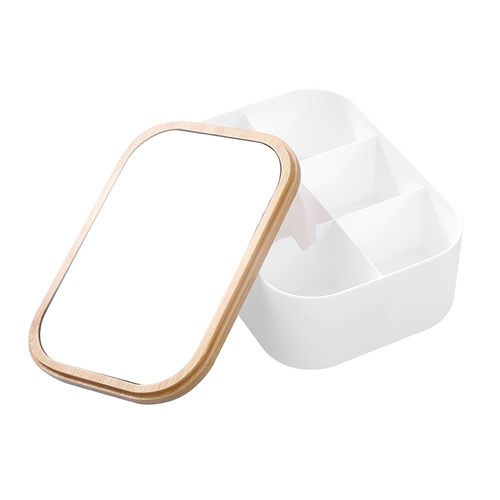 BANO ORGANISER BOX W/MIRROR