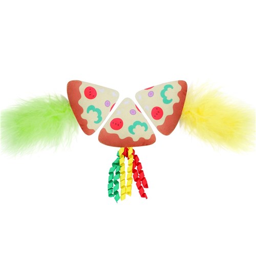 CARA CAT PLUSH PIZZA 3PK TOY